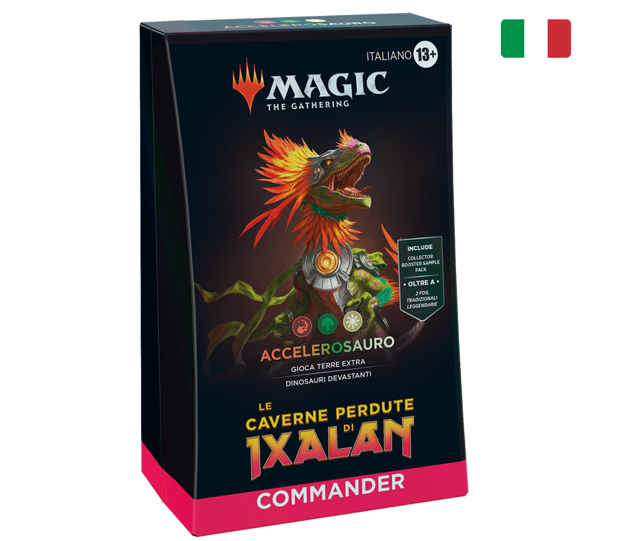 Le Caverne Perdute di Ixalan - Commander - Accelerosauro [ITA]